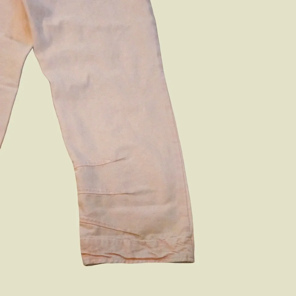 Free People Supersonic Slim Trousers Pink Utility Pants Women SZ 10 Y2K Workwear